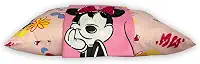 Jogo de Cama Microfibra Solteiro Estampado Minnie 1,40 m x 2,20 m Com 2 peças