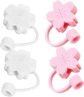 OHPHCALL 4 Peças Canudos De Palha De Tiro Pontas De Palha Protetores De Palha De Silicone Pontas De Palha Capa Protetores De Extremidade De Palha Protetores De Tampa De Palha De Silicone