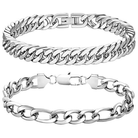 JENCVNL Men's Stainless Steel Bracelet Set Cover