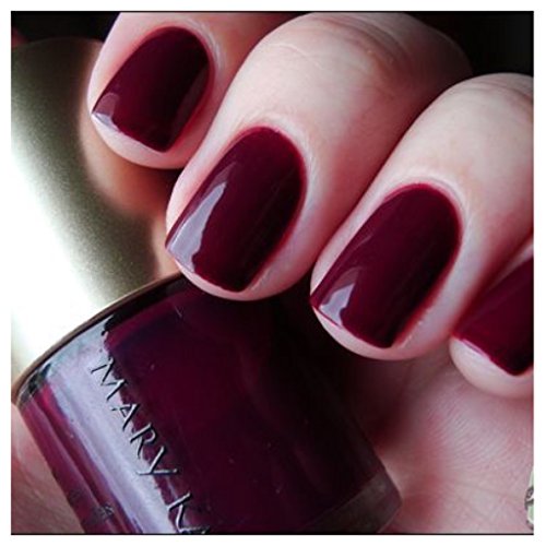 Mary Kay Nail Lacquer Polish Plush Plum in Box 0.25 fl Oz