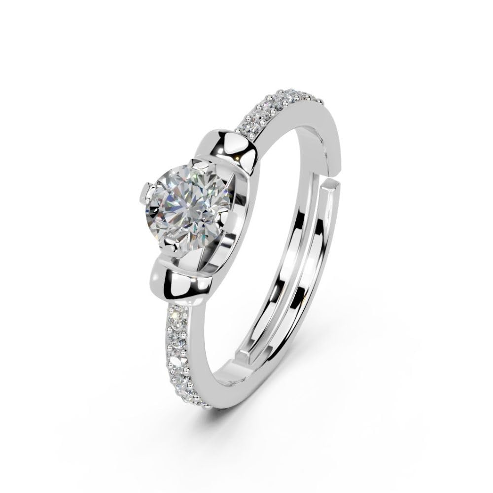 miss highness 925 Pure Silver Adjustable Women Rings | Rings for Women and Girls | Gift for Womens | With Certificate of Authenticity and 925 Stamp-picture-50