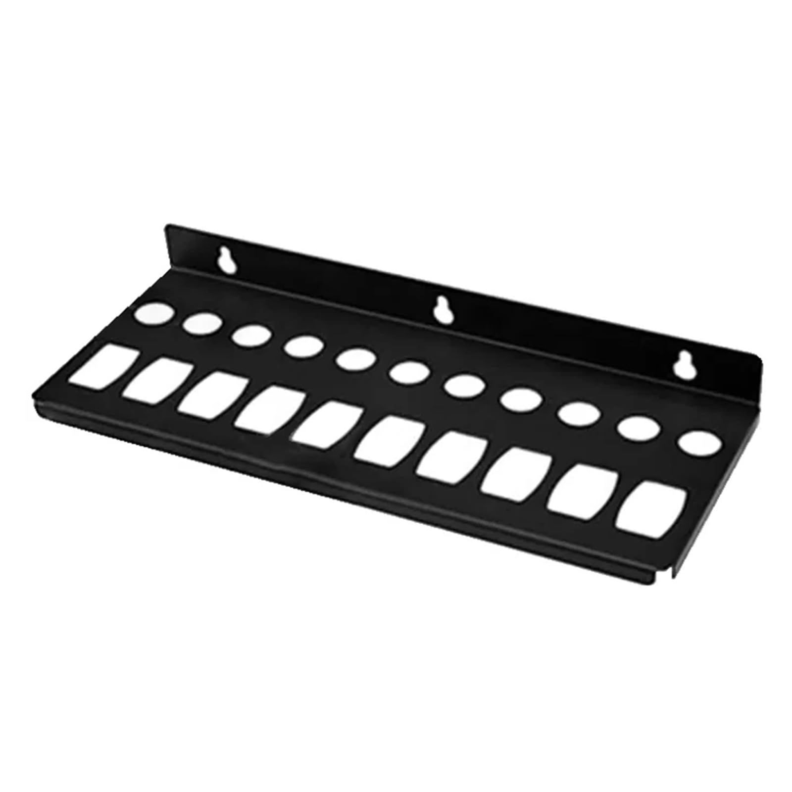 Woedpez Duty Metal Tool Storage Rack for Efficient Organization of Pliers Wrenches and Screwdrivers Wall Hanger in Garage Metal Tool Holder
