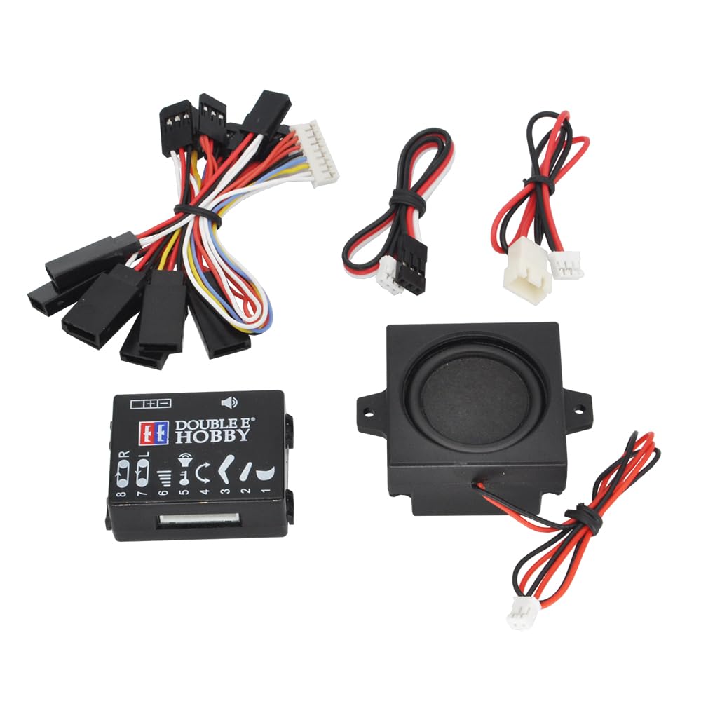 wheelfun Double E Sound System for 1/14 RC Hydraulic Excavator EC160E E111 E110