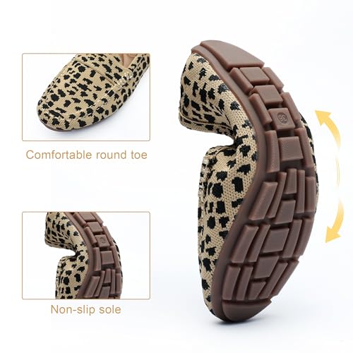Image of feabtonbd Loafers for Women Comfortable Breathable ShoeCasual Slip On Womens Driving Flats Shoes