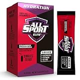 ALL SPORT ELITE - Electrolyte Hydration Performance - Strawberry Watermelon - Singles To Go Powder Packets (10 Sticks)