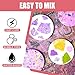 Eco Resin Casting Powder - 1400g Ceramic Resin Powders Kit with 6pcs Pigments, Fast Curing, Easy to Demold, Water Mixed Activated - Toxic-Free, Odorless - Plaster Casting Kit for DIY Home Art Crafts