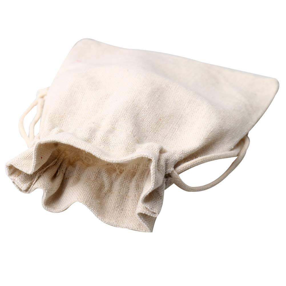 12Pcs Burlap Hessian Bags, 12x17cm(4.72 x 6.7inch) Reusable Small Canvas Drawstring Bags for Halloween Wedding Party Valentine's Christmas