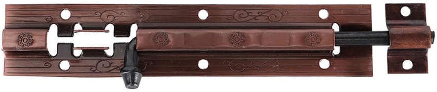 Door Locks and Latches Security Door Bolt Sliding Latch Lock Gate Window Bronze Plating Iron Door Lock Latch