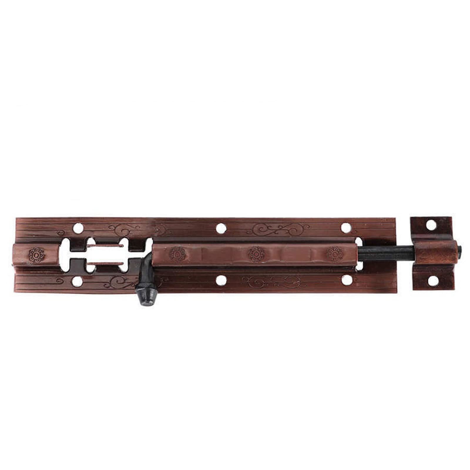 SFJSFIMQ Door Locks and Latches Security Door Bolt Sliding Latch Lock Gate Window Bronze Plating Iron Door Lock Latch