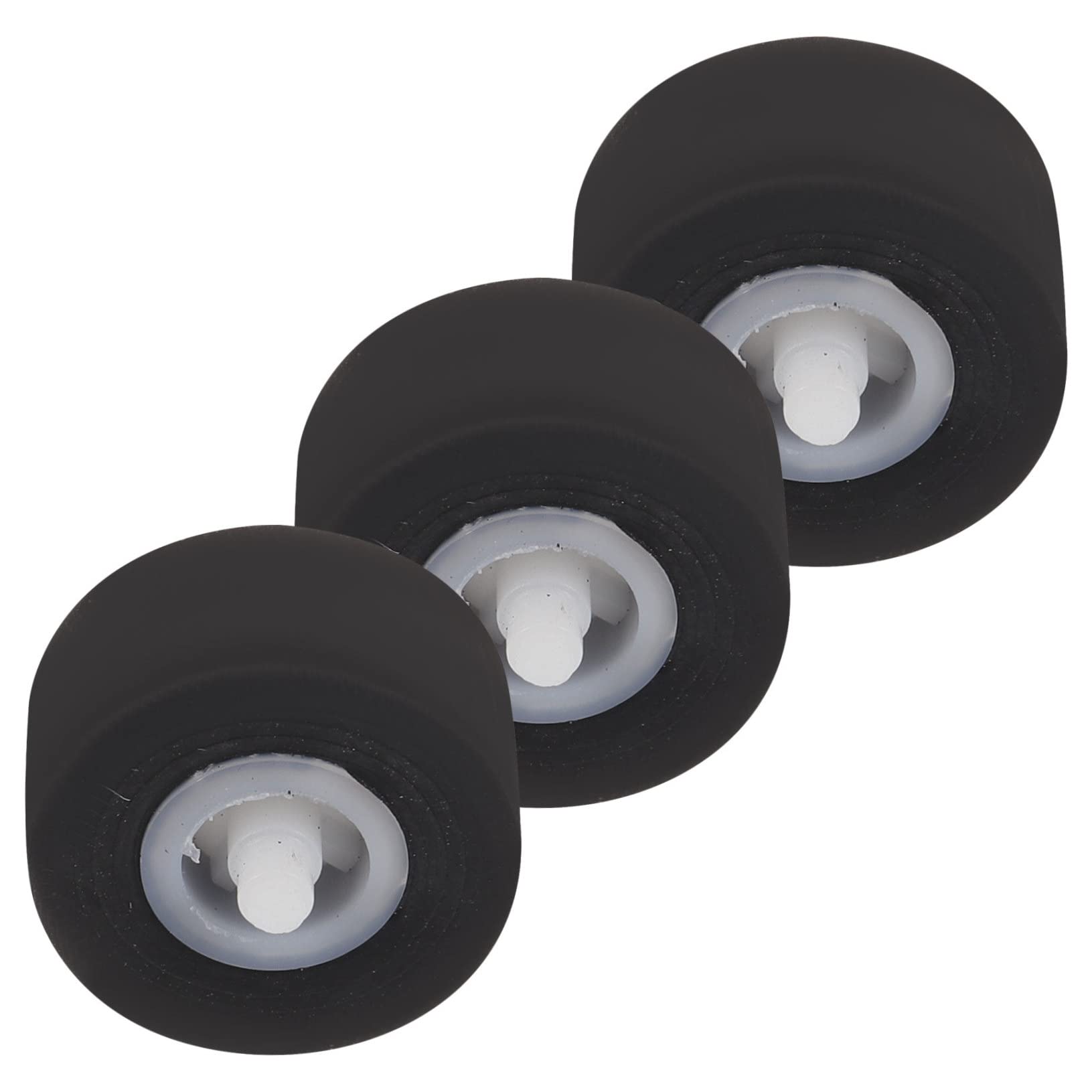 CIYODO 2sets Rubber Bearing Roller Pulley Wheel for Audio Radio Recorder Cassette Machine Repair Pinch Roller 3pcs*2