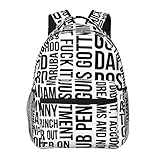 Description du matériau : le sac à dos de voyage est fabriqué en polyester imperméable, léger, super résistant, doux et confortable. Les bords renforcés et le cadre en acier du compartiment principal gardent la forme parfaite du sac et sont durables. Les motifs rendent le sac à dos classique unique. Dimensions extérieures : 40 x 29 x 19 cm (H x l).