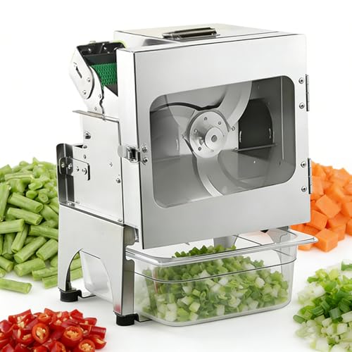 Cortadora eléctrica compacta de vegetales, 200W