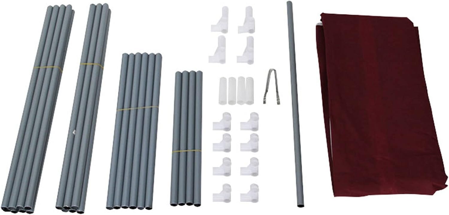 Wardrobe Storage Hanging Storage Overall Combination Storage Small Wardrobe Non-Woven Plastic Sprayed Steel Pipe Size: (60X45X150cm) (Size : 60X45X150cm D)