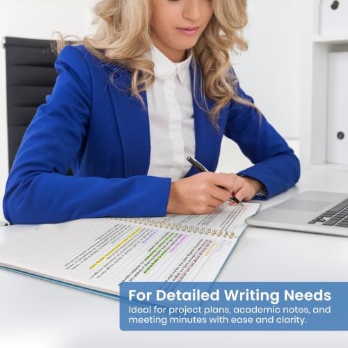 Cuaderno espiral A4 de tapa plástica resistente estilo Amalfi 6