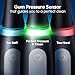 Oral-B iO3 Electric Toothbrush for Adults, Matt Black, Pressure Sensor, With 2 Toothbrush Heads, Long-Lasting Battery with Travel Case for Home and Travel, 2 Pin Plug