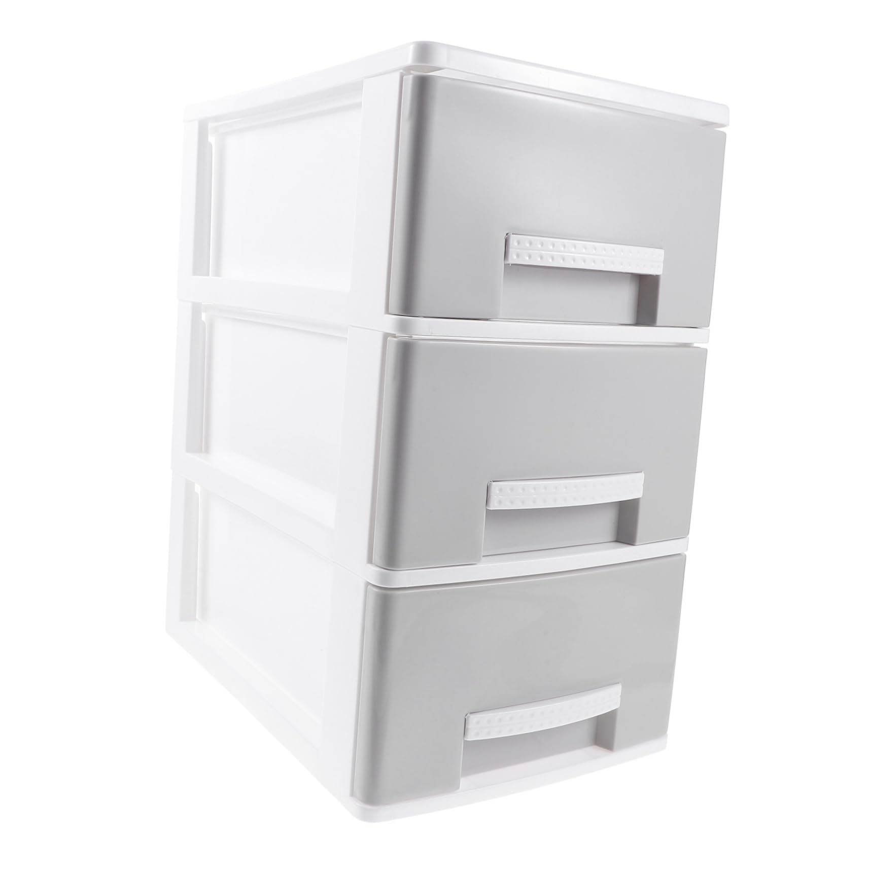 Cajonera de Plástico de 3 Niveles, Organizador de Escritorio Pequeños Cajones, Gran Capacidad de Almacenamiento Hogar, Pp