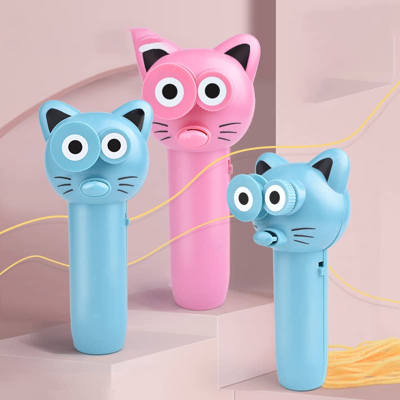 猫と犬のおもちゃロープ発射機カウボーイのひも面白いじゃれ猫ストレス解消グッズ Amazon | ロープ発射機 カウボーイのひも プラスチック製 猫と犬用