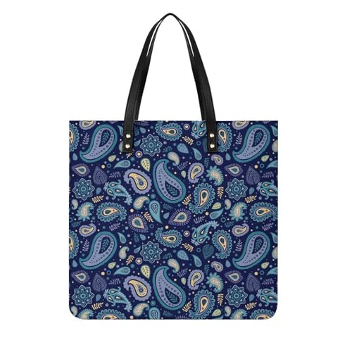 Sac à bandoulière tote bag paisley femmes le compagnon idéal de vos voyages