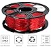 YOYI YOYI 3D Printer Filament, 95A TPU Filament 1.75mm, Flexible Filament, 0.8KG Spool,Dimensional Accuracy +/- 0.03 mm, Soft TPU Filaments of High Elasticity (Red)