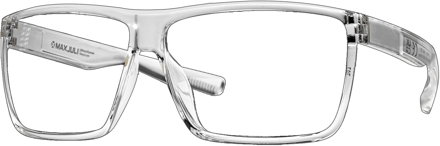 MAXJULI XL Z87 Sunglasses for Big Wide Heads Men TR90 Ultralight UV400 Protection Glasses 8108