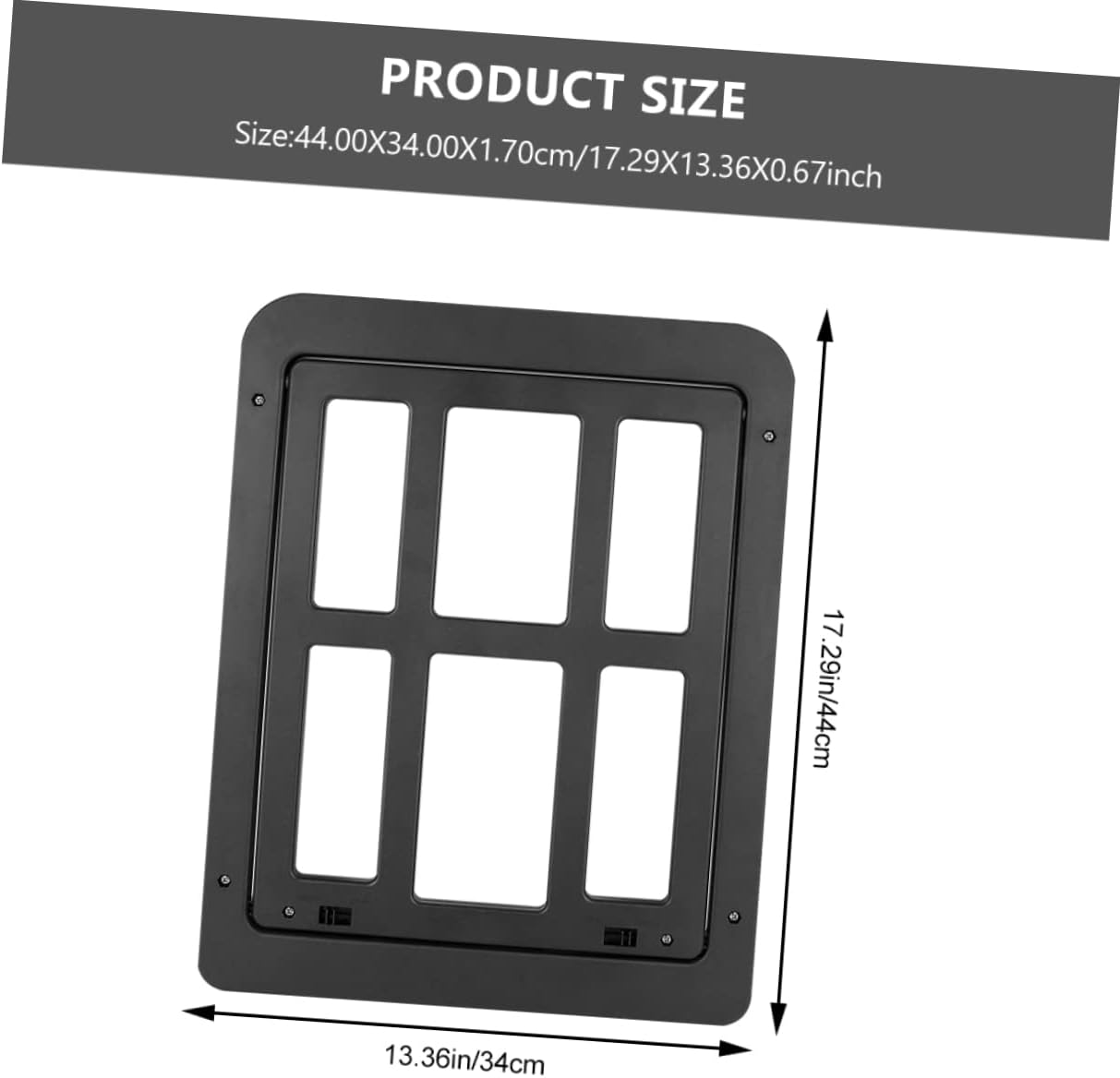 SUPVOX 1set Lockable Pet Screen Door for Cats and Dogs Easy to Install for Indoor Outdoor Use