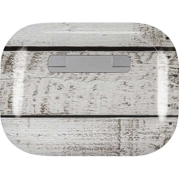 Skinit Decal Audio Skin Compatible with Apple AirPods Pro (2rd Gen, 2022) - Skinit Originally Designed Weathered Wood Design