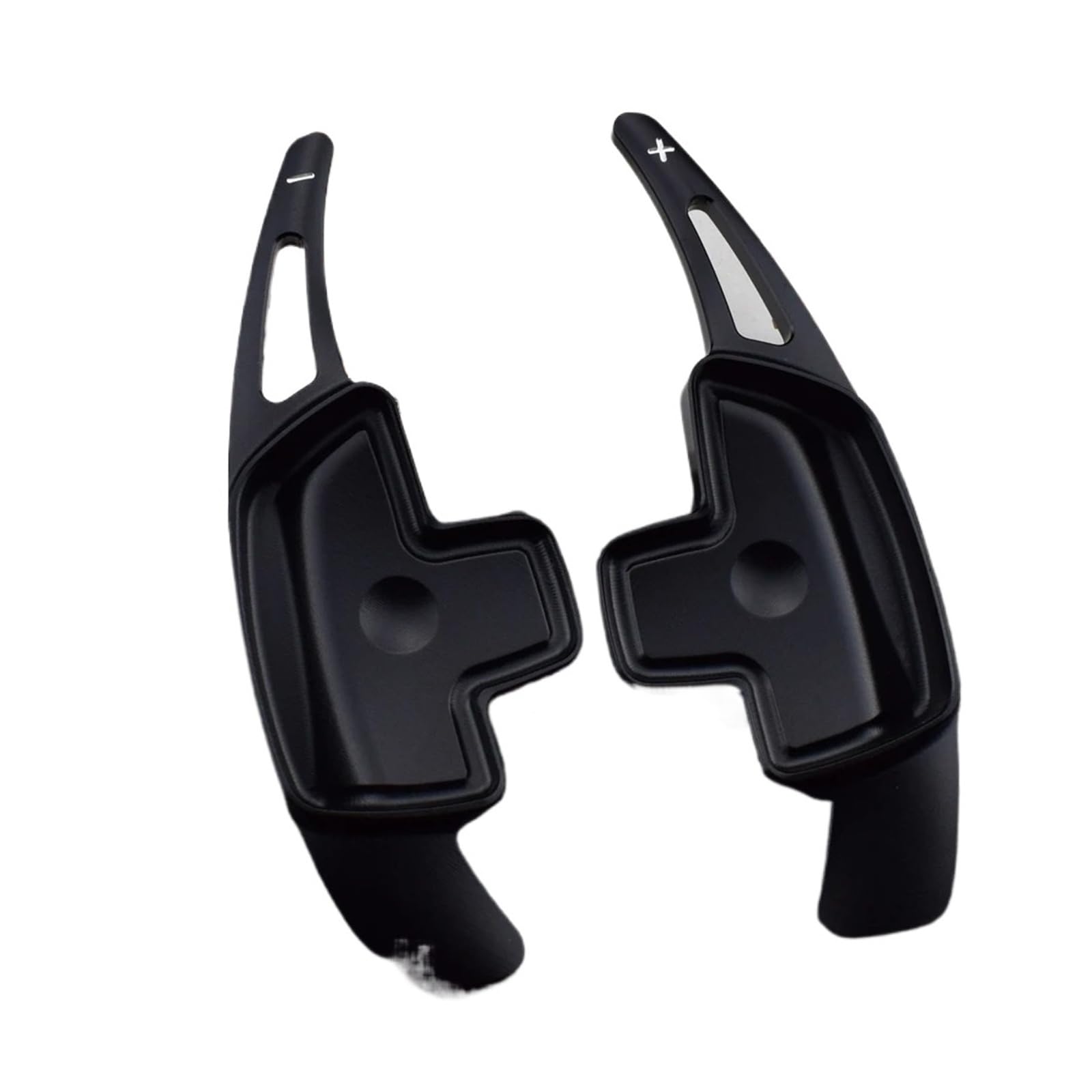 Plmnhss Black Car Steering Wheel Shift Paddle Blade For Benz For A B C E For Gle Class For W176 W205 W246 For C117 For W218 Steering Wheel Paddle Shifter Extension(Black)