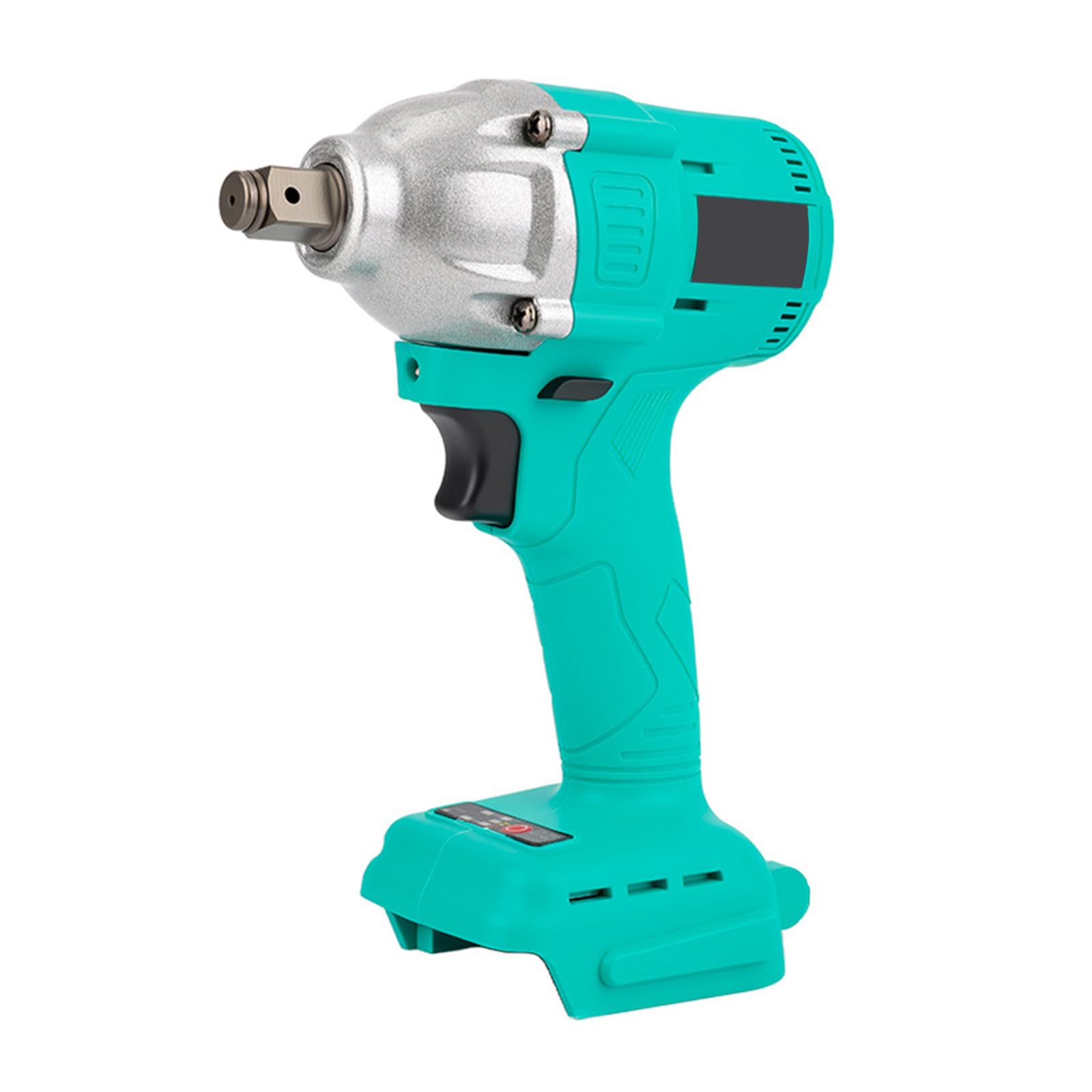 Msioytog Light Brushless Impacts Wrench 350Nm Torqued 1/4" Hexagonal Shank Cordless Screwdriver Perfect For 18V Battery Users Brushless Impacts Driver