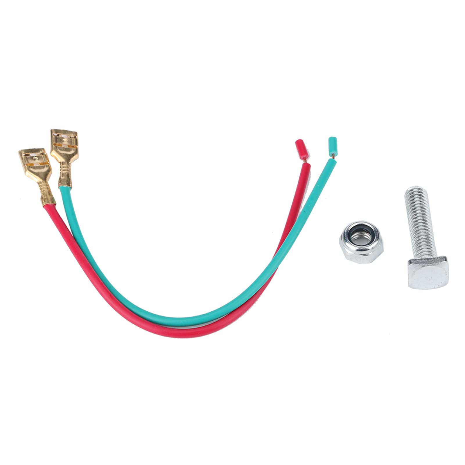 Klanata 12V 110dB Loud Car Horn Kit Vintage AHHOOOGAH Trumpet Klaxon with Button for Vehicle Boat and Truck (Red)