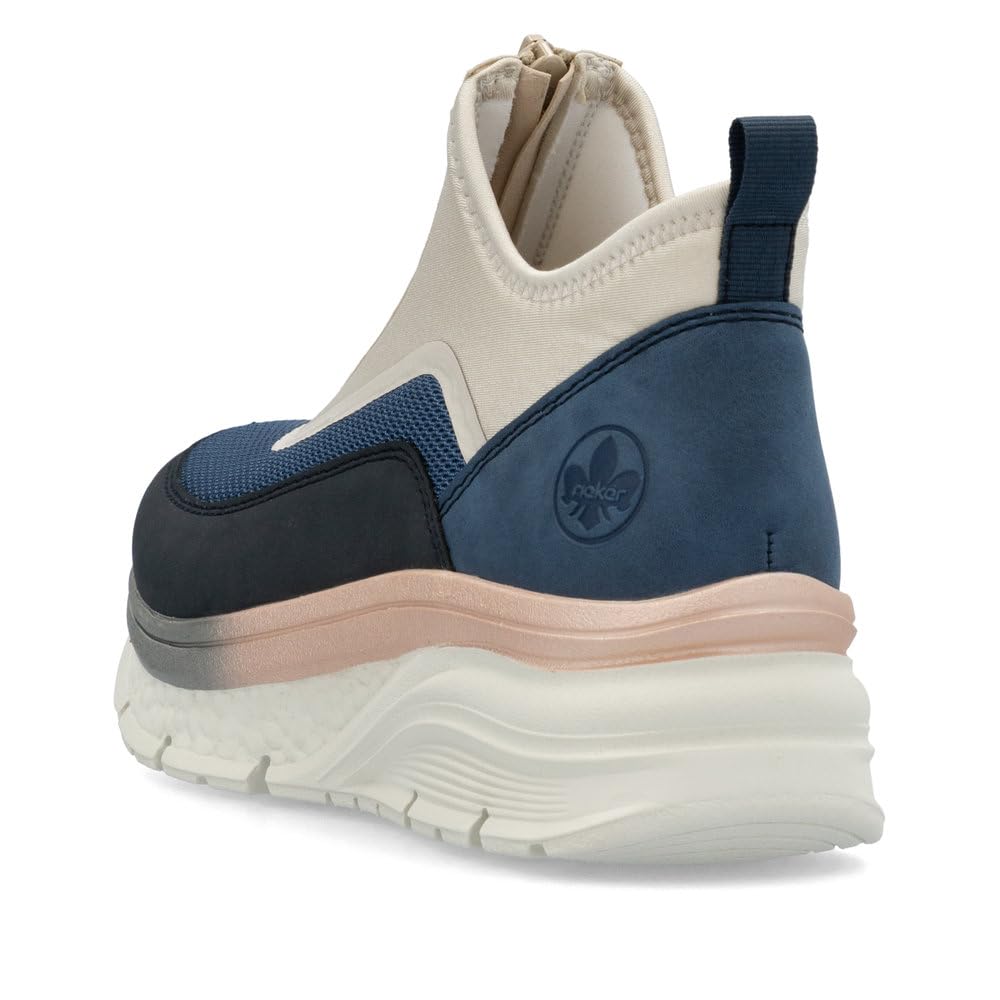 Rieker Damen Low-Top Sneaker 48053, Frauen Halbschuhe, lose Einlage