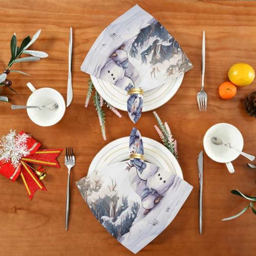 Servilletas de Tela Navidad Multicolor Pack de 6 miniatura 5