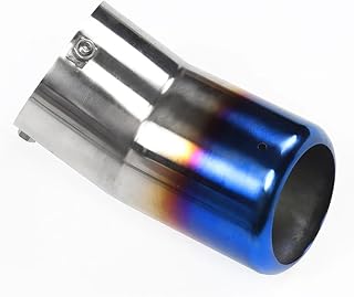 Compatible For Lexus LX570 450d 2008-2022 Modification Exterior Accessories Tail Throat Exhaust Tip Muffler(Paint Blue)