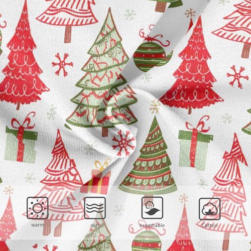 Joisal Cotton Girls Underwear Toddlers Christmas Trees Cartoon Panties for Girl Bright Kids Briefs Undies 2t3