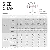 ARSUXEO Męska koszulka kolarska z krótkim rękawem Koszulka do roweru górskiego Jasna koszulka rowerowa T-Shirt Oddychająca koszulka rowerowa ZY84, XXL