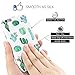 iPhone 6s Plus Case, Cactus iPhone 6 Plus Case for Girls, Women Best Protective Cute Clear Slim Glossy TPU Soft Rubber Silicone White Green Cover Phone Case for Apple iPhone 6 Plus/iPhone 6s Plus