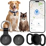 GPS Tracker for Dogs, Smart Collar with Real-Time Location - Pet Location Tracker with Holder, No Monthly Fee/No SIM Card, Works with iOS Find My, Ultra-Slim, IP68 Waterproof, Reliable Performance