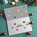 4000 PCS Small Heart Stickers for Kids, 1/2