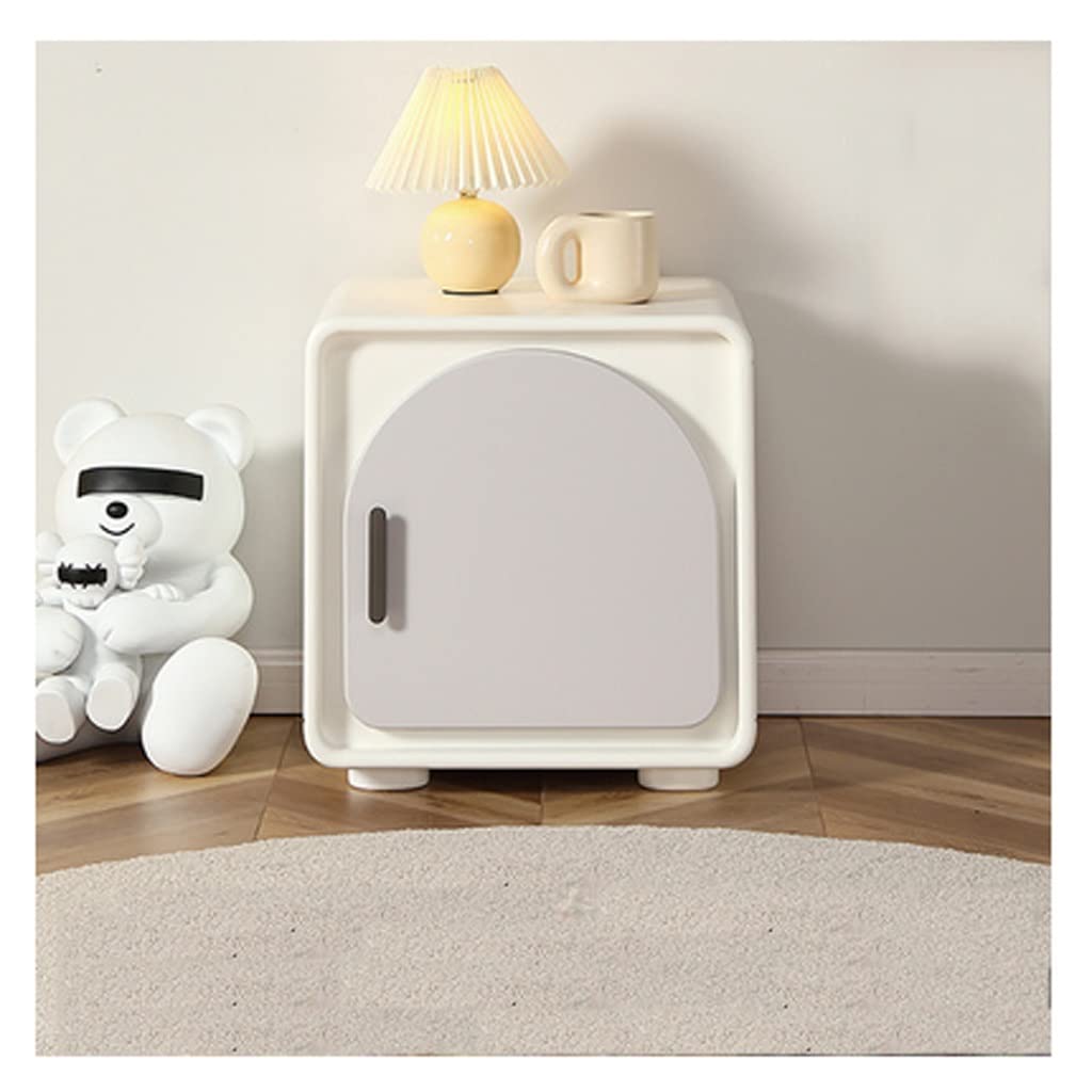 BHGFYXBS Bedside Cabinets Bedside Table Bedroom Small Cabinet Modern Minimalist Mini Creative Storage Locker Children'S Bedside Cabinet Bed Side Tables,D