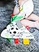 Baby Jack & Co 10x10” Soccer Sports Lovey Sensory Plush Blanket - Tag Toy for Babies - Baby Stroller Toys - Learn Shapes, Letters & Colors - MVP Baby Ball Toy & Baby Sports Gift w/Stroller Clip
