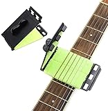 Saitenreiniger Gitarren, Gitarren Saite und Griffbrett Reiniger, String Scrubber Griffbrett Gitarren Gitarren-Griffbrett-Saitenreiniger Pflege Werkzeug für Gitarre/Bass/Mandoline/Ukulele (1 Stück)