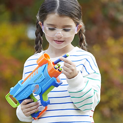 Nerf Elite Jr. Explorer Easy-Play Blaster, kann einfach geladen und abgefeuert Werden, 8 Nerf Elite Darts, ab 6 Jahren – Ansicht 6