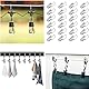60 Stück Edelstahl-Vorhang-Clips, Metall-Aufhängehaken, kleine Duschvorhang-Haken, Aufhänger für Vorhänge, Fotos, Schlafzimmer, Heimdekoration, Outdoor, Party, Drahthalter, Kunsthandwerk