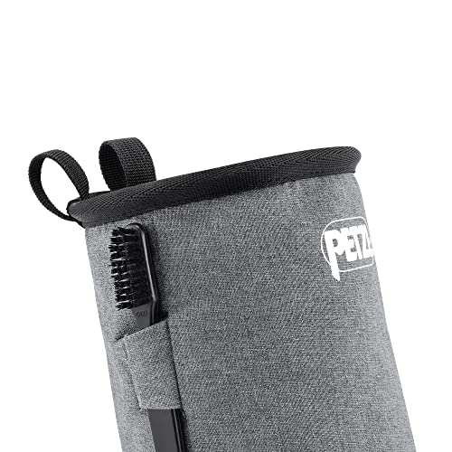 Petzl Bandi Chalk Bag - Round Chalk Bag For Gym, Sport, And Trad Climbing - Grey #TOP2