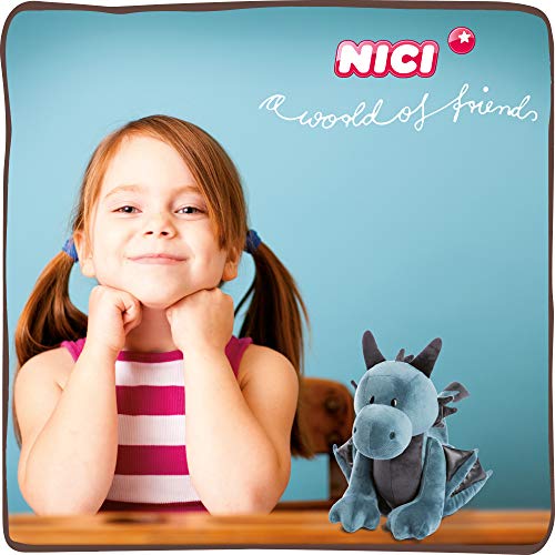 NICI 46715 Kuscheltier Drache Ivar 30cm stehend – Plüschtier für Mädchen, Jungen & Babys – Flauschiges Stofftier zum… – Bild 7