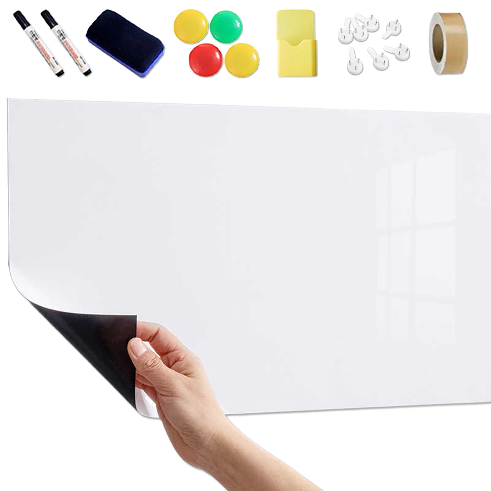Amazon | マグネット式ホワイトボードシート 120*240cm