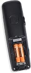 Panasonic HHR-4DPA/4B Genuine AAA NiMH Rechargeable Batteries for DECT Cordless Phones, 4 Pack