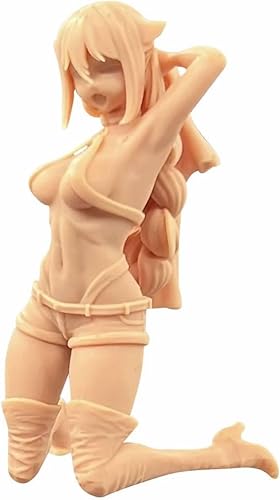 Miniatura 7 de ZEDACAKAI 164 Figura Sexy Big Breasts Girl Anime Modelo de personaje en miniatura necesita ser coloreado por ti mismo-No6