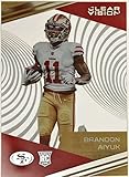 2020 Panini Chronicles Clear Vision Rookies #16 Brandon Aiyuk San Francisco 49ers NFL Football Card NM-MT