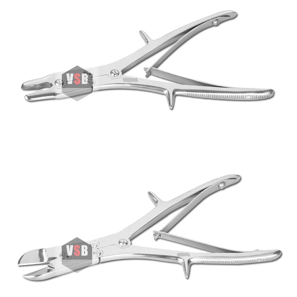 VSB Orthopaedic Bone Cutter Double Action Stainless Steel Surgical
