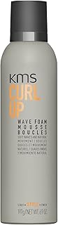 KMS CURLUP Curl Defining Wave Foam Mousse, 6.9 Oz